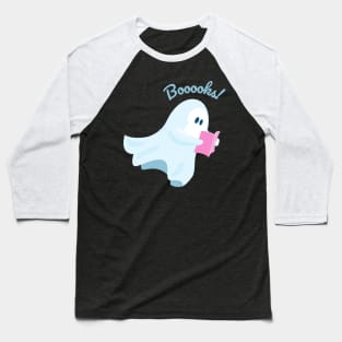 Spectral Stories: White Ghost Booooks! Halloween Baseball T-Shirt